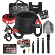 X-BULL Snatch Strap Soft Shackles Kinetic Recovery Rope Folding Shovel Survival V211-AUEB-XBRK013FS001