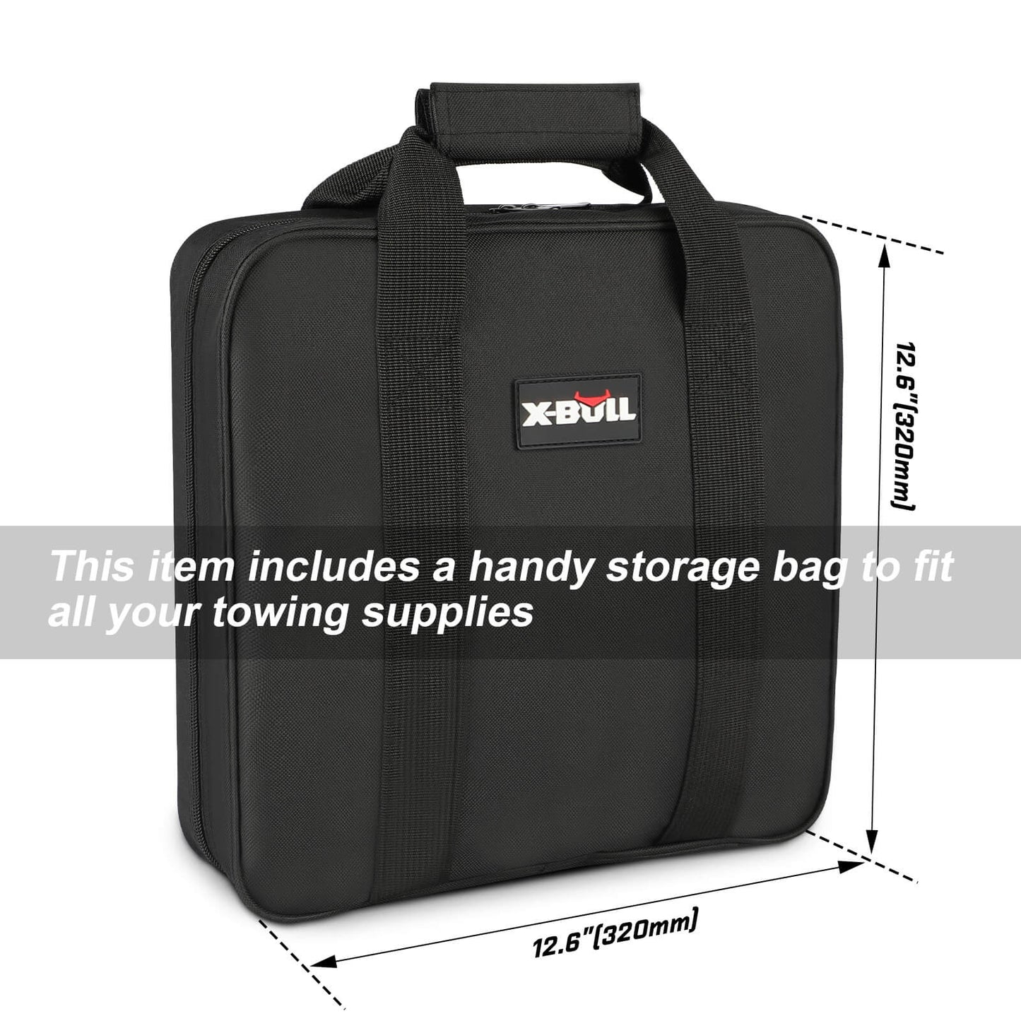 X-BULL 4WD Recovery Kit Snatch Strap Soft Shackles Folding Shovel Survival 4X4 V211-AUEB-XBRK016FS001