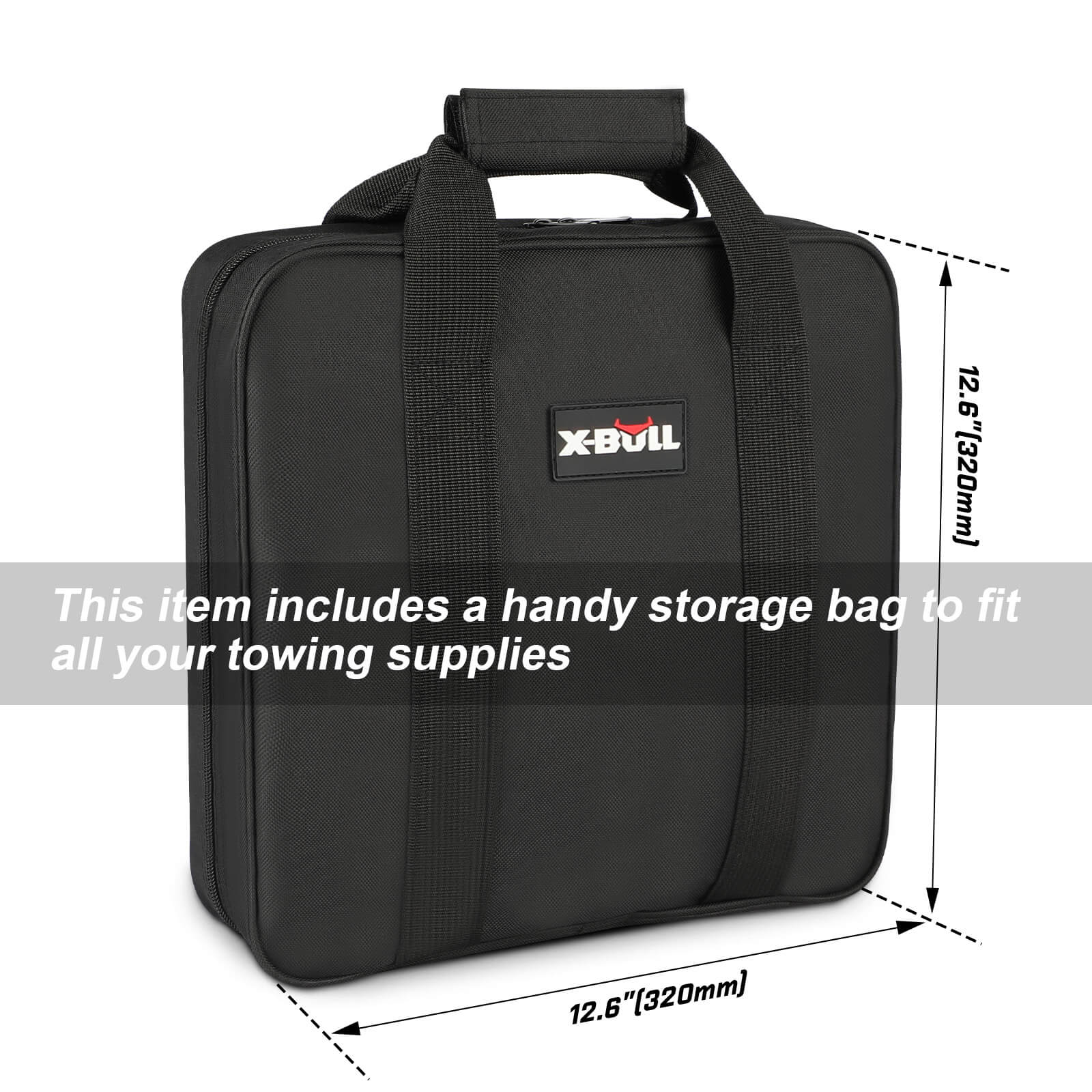 X-BULL 4WD Recovery Kit Snatch Strap Soft Shackles Folding Shovel Survival 4X4 V211-AUEB-XBRK016FS001