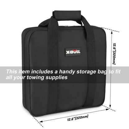 X-BULL 4WD Recovery Kit Snatch Strap Soft Shackles Folding Shovel Survival 4X4 V211-AUEB-XBRK016FS001