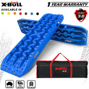 X-BULL Recovery tracks Mud Snow / Sand tracks / Grass 4X4 Caravan 2pcs 4WD Gen 3.0 - Blue V211-AUEB-XBRT008-N