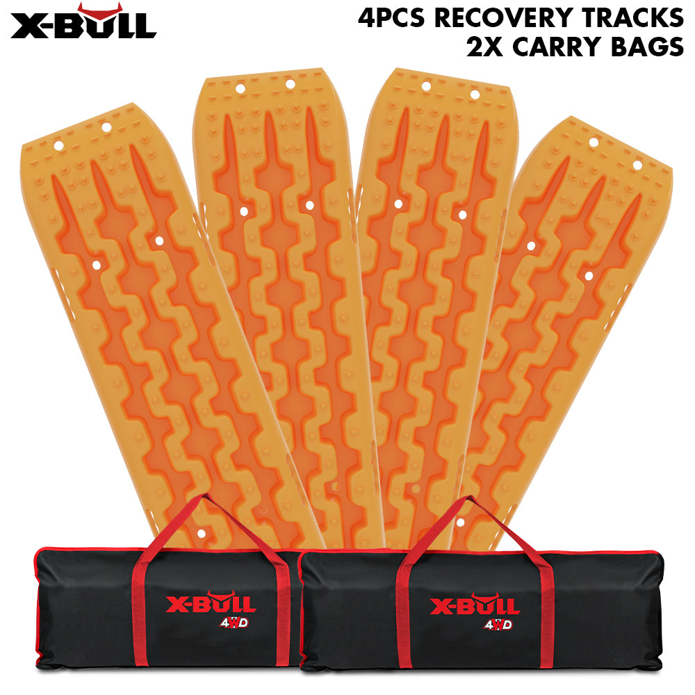 X-BULL Recovery tracks Sand 2 Pairs 4PC10T 4WD Sand / Snow / Mud Off-road Gen 3.0 V211-AUEB-XBRT016