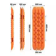 X-BULL Recovery tracks Sand 4x4 4WD Snow Mud Car Vehicles ATV 2pcs Gen 3.0 V211-AUEB-XBRT016-N