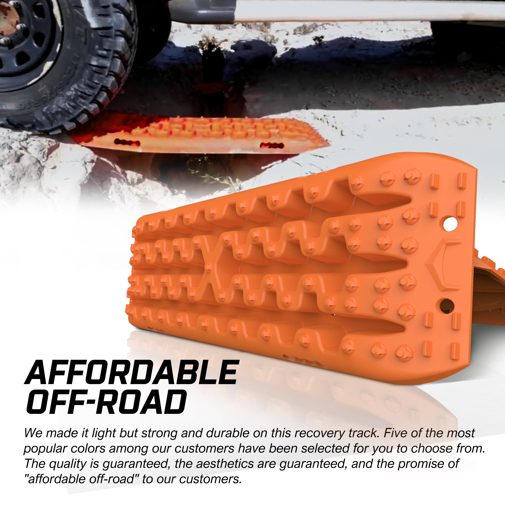 X-BULL Recovery tracks Sand 4x4 4WD Snow Mud Car Vehicles ATV 2pcs Gen 3.0 V211-AUEB-XBRT016-N