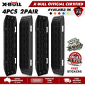 X-BULL Recovery Tracks Sand Track Mud Snow 2 pairs Gen 2.0 Accessory 4WD 4X4 - Black V211-AUEB-XBST002-2