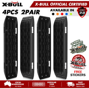 X-BULL Recovery Tracks Sand Track Mud Snow 2 pairs Gen 2.0 Accessory 4WD 4X4 - Black V211-AUEB-XBST002-2