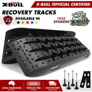X-BULL Recovery tracks Sand Trucks Offroad With 4PCS Mounting Pins 4WDGen 2.0 - Black