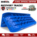 X-BULL Recovery tracks Sand tracks 2pcs Sand / Snow / Mud 10T 4WD Gen 2.0 - blue