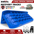 X-BULL Recovery tracks Sand Trucks Offroad With 4PCS Mounting Pins 4WDGen 2.0 - blue