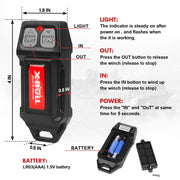 X-BULL 12V Winch Remote Control Winch Relay Solenoid Twin Handset Easy to Install V211-AUEB-XBWP004SWP013