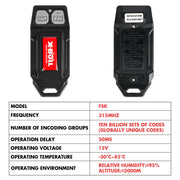 X-BULL 12V Winch Remote Control Winch Relay Solenoid Twin Handset Easy to Install V211-AUEB-XBWP004SWP013