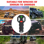 X-BULL 2x Wireless Winch Remote Control 12 Volt Handset Switch 150ft 4WD V211-AUEB-XBWP005