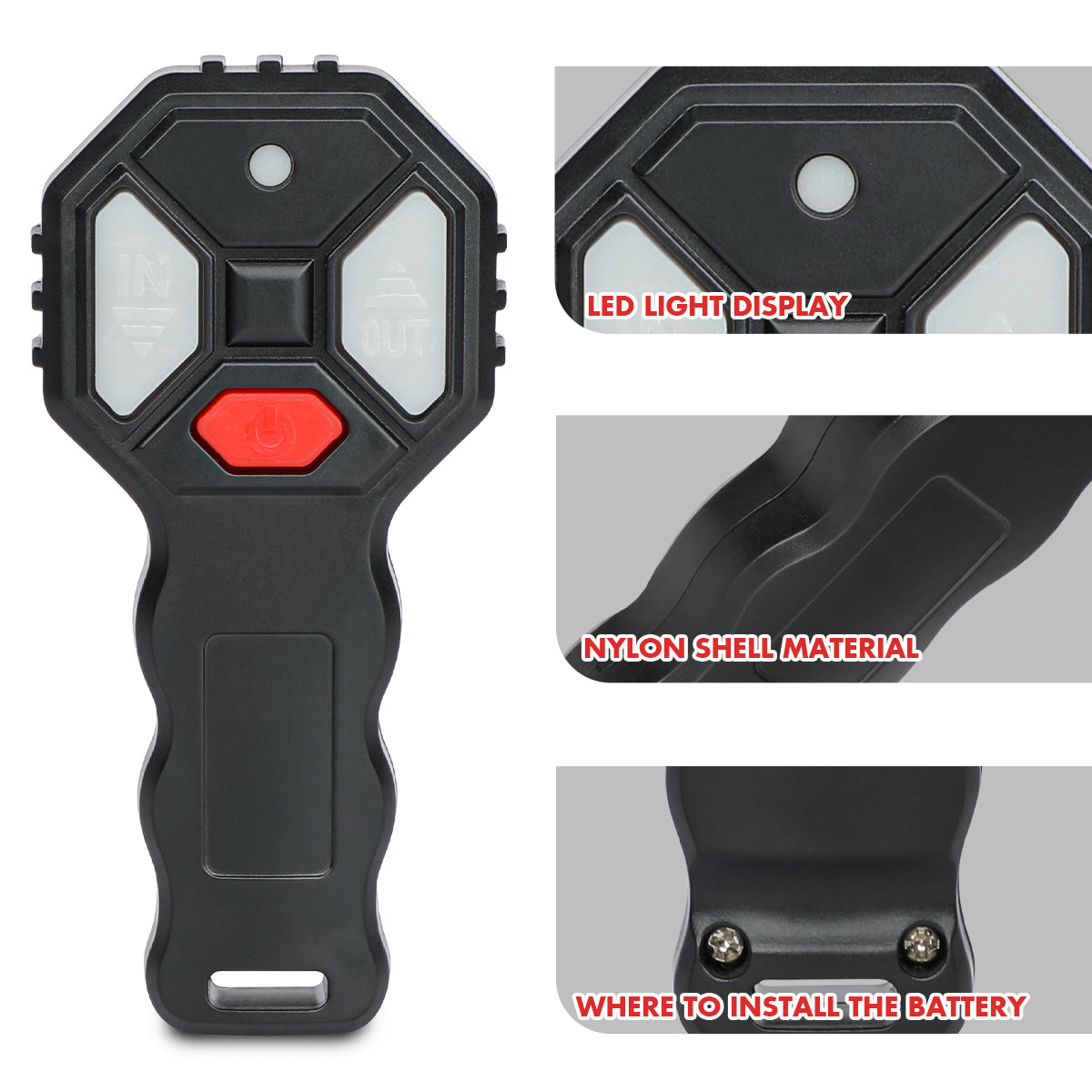 X-BULL 2x Wireless Winch Remote Control 12 Volt Handset Switch 150ft 4WD V211-AUEB-XBWP005
