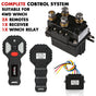 X-BULL Winch Solenoid Relay Wiring Controller 500A 12V and 150ft Wireless Remote V211-AUEB-XBWP005WP013