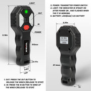 X-BULL Winch Solenoid Relay Wiring Controller 500A 12V and 150ft Wireless Remote V211-AUEB-XBWP005WP013