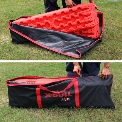 X-BULL Recovery tracks Carry Bag 4x4 Extraction Tred Bag Black V211-AUEB-XBWP012