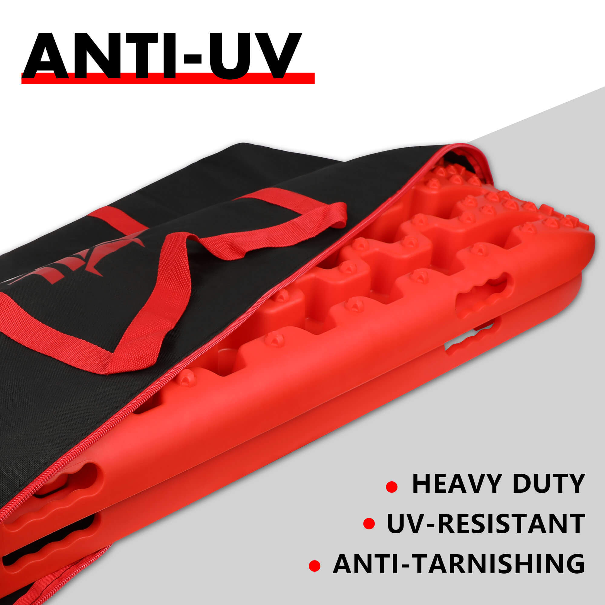 X-BULL Recovery tracks Carry Bag 4x4 Extraction Tred Bag Black V211-AUEB-XBWP012