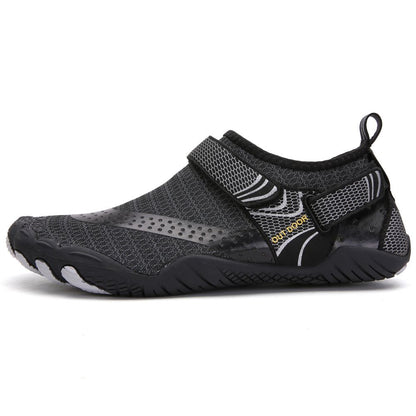 Men Women Water Shoes Barefoot Quick Dry Aqua Sports Shoes - Black Size EU36 = US3.5 V213-01WS-A-G-BLK36