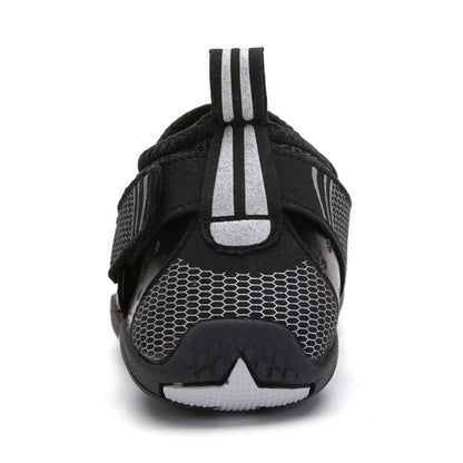 Men Women Water Shoes Barefoot Quick Dry Aqua Sports Shoes - Black Size EU36 = US3.5 V213-01WS-A-G-BLK36