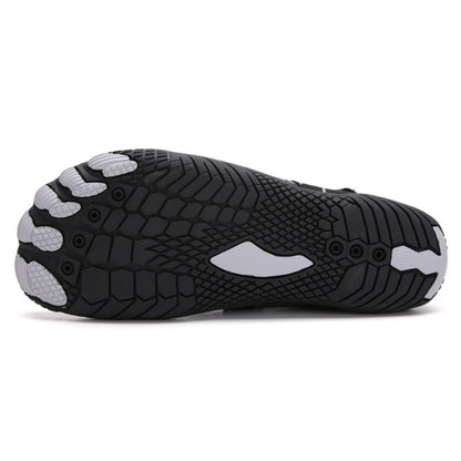 Men Women Water Shoes Barefoot Quick Dry Aqua Sports Shoes - Black Size EU37 = US4 V213-01WS-A-G-BLK37