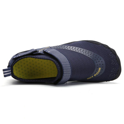 Men Women Water Shoes Barefoot Quick Dry Aqua Sports Shoes - Blue Size EU36=US3.5 V213-01WS-A-G-BLU36