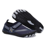 Men Women Water Shoes Barefoot Quick Dry Aqua Sports Shoes - Blue Size EU45 = US10 V213-01WS-A-G-BLU45