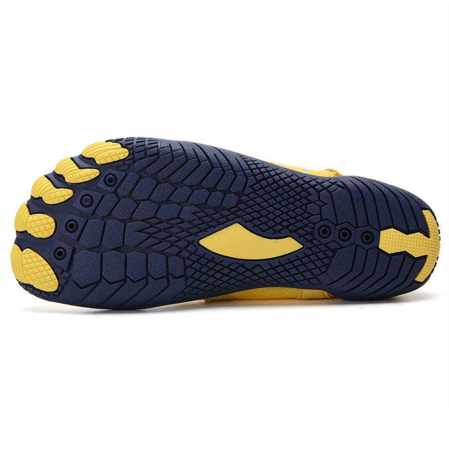 Women Water Shoes Barefoot Quick Dry Aqua Sports Shoes - Yellow Size EU38 = US5 V213-01WS-A-G-YLW38