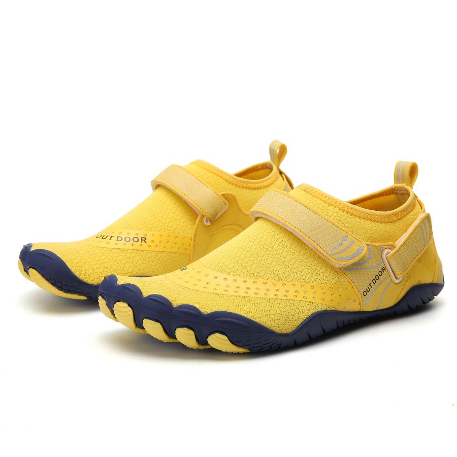 Women Water Shoes Barefoot Quick Dry Aqua Sports Shoes - Yellow Size EU39 = US6 V213-01WS-A-G-YLW39