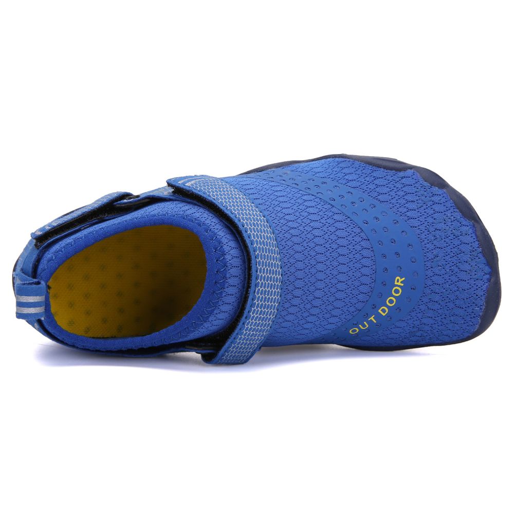 Kids Water Shoes Barefoot Quick Dry Aqua Sports Shoes Boys Girls - Klein Blue Size Bigkid US4 = EU36 V213-04WS-A-K-NKLBLU4
