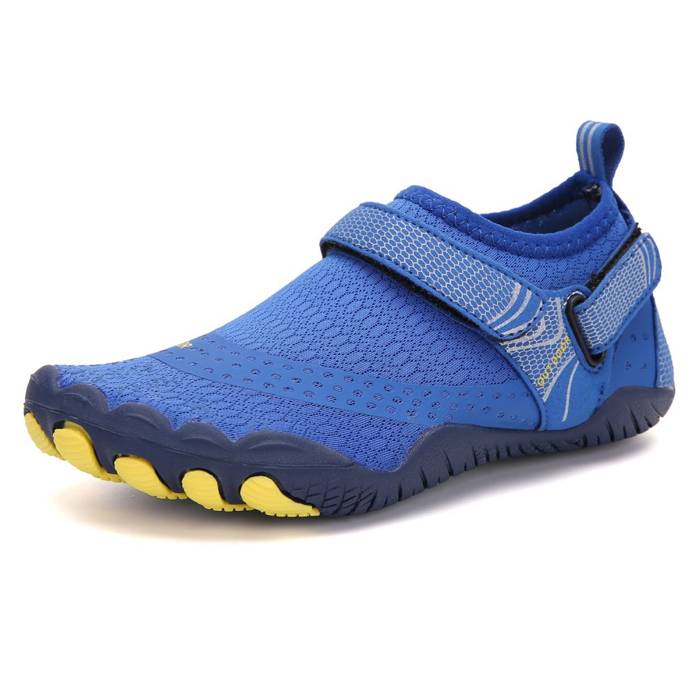 Kids Water Shoes Barefoot Quick Dry Aqua Sports Shoes Boys Girls - Klein Blue Size Bigkid US4 = EU36 V213-04WS-A-K-NKLBLU4