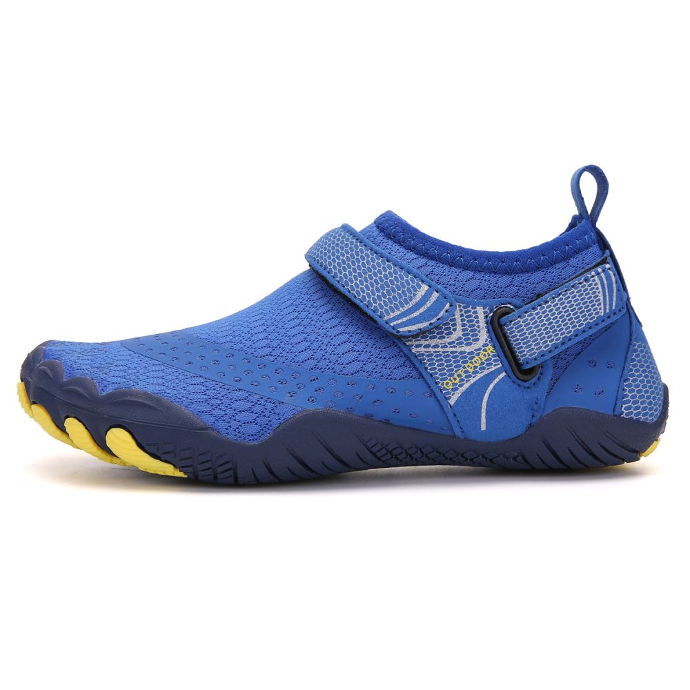 Kids Water Shoes Barefoot Quick Dry Aqua Sports Shoes Boys Girls - Klein Blue Size Bigkid US4 = EU36 V213-04WS-A-K-NKLBLU4