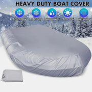 210D Inflatable Boat Cover UV Resistant Inflatable Dinghy Boat Cover Waterproof UV Sun Dust Protective Case V213-IBCGRY-270