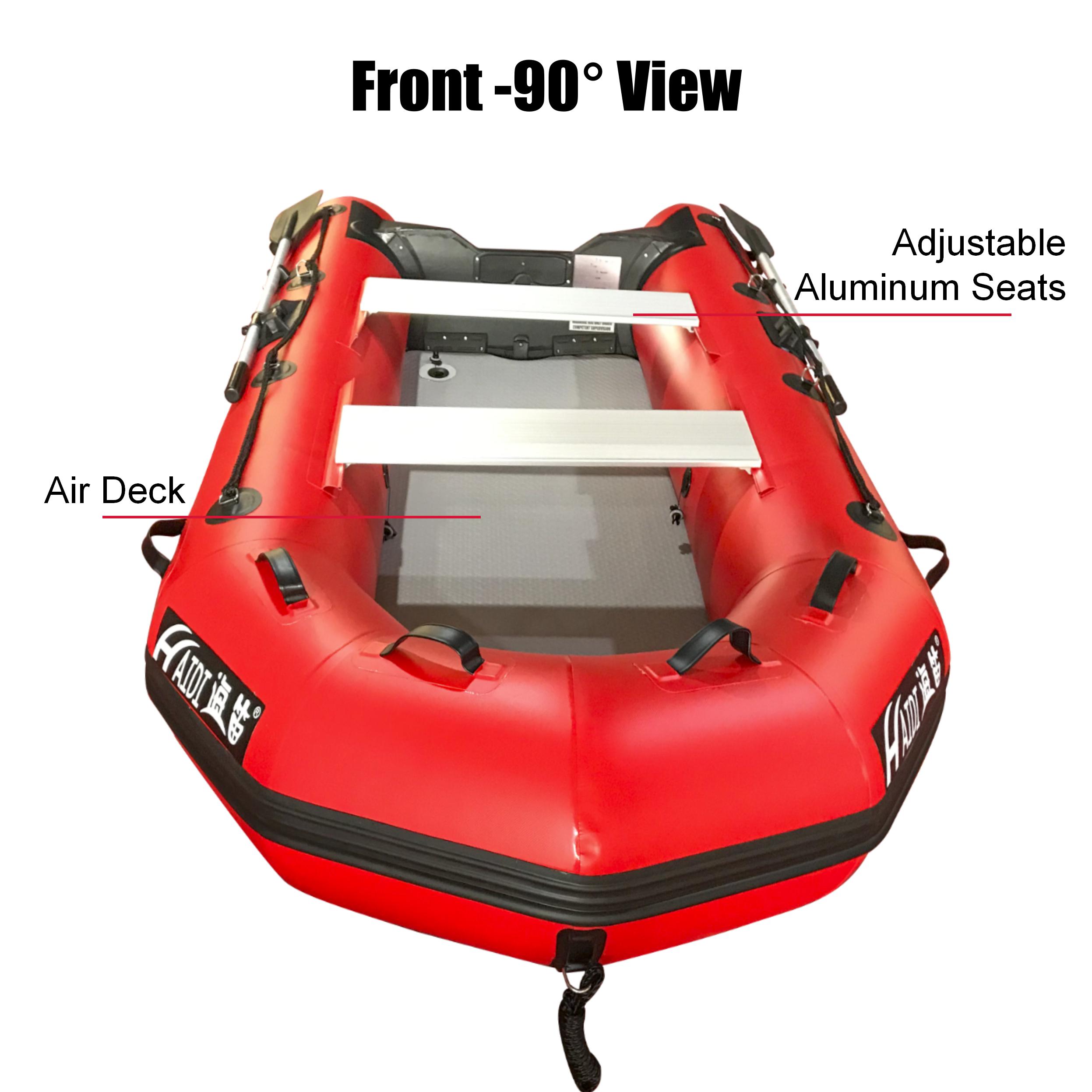 3.6m Inflatable Dinghy Boat Tender Pontoon Rescue- Red V213-IFB01-RED36