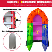 3.6m Inflatable Dinghy Boat Tender Pontoon Rescue- Red V213-IFB01-RED36