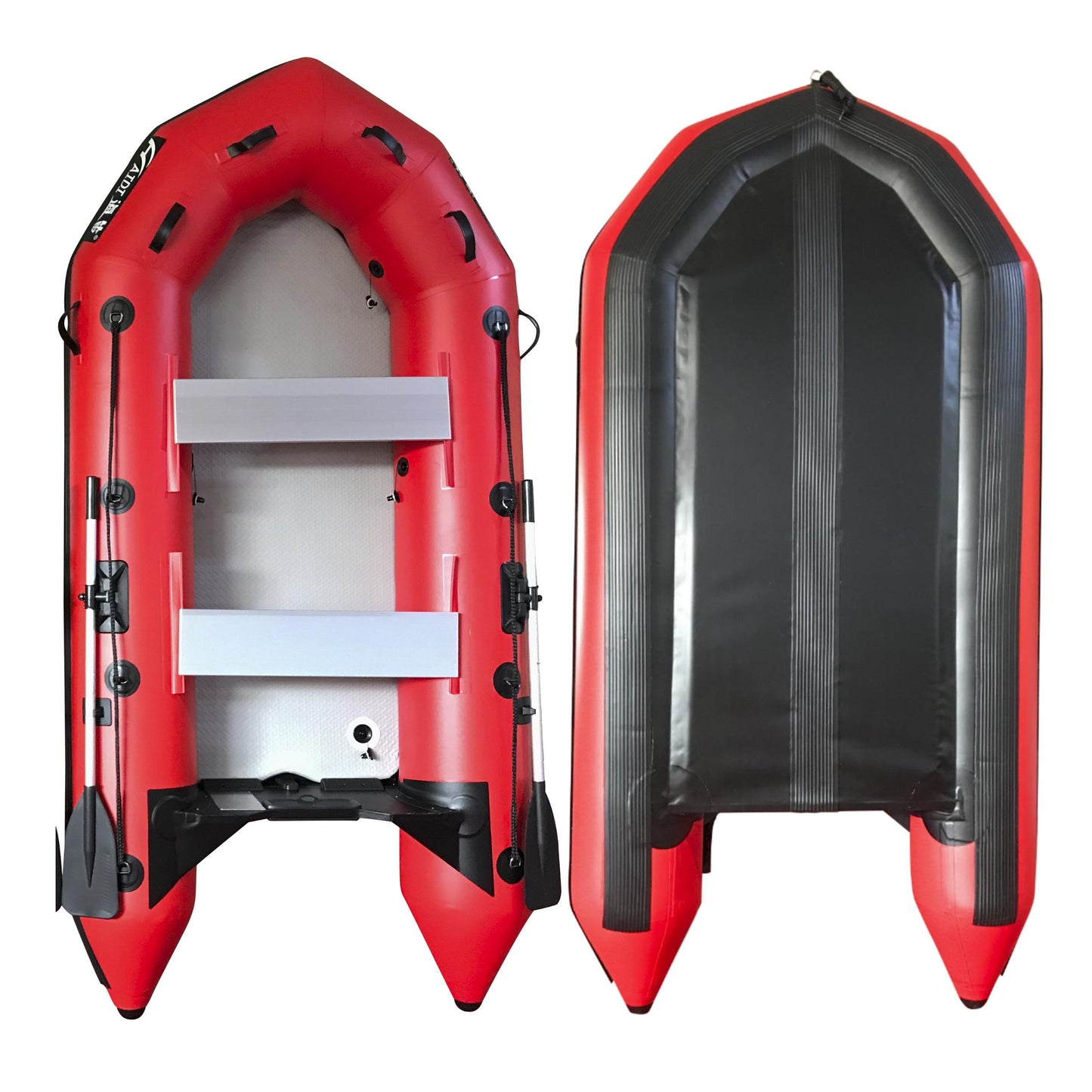 3.6m Inflatable Dinghy Boat Tender Pontoon Rescue- Red V213-IFB01-RED36