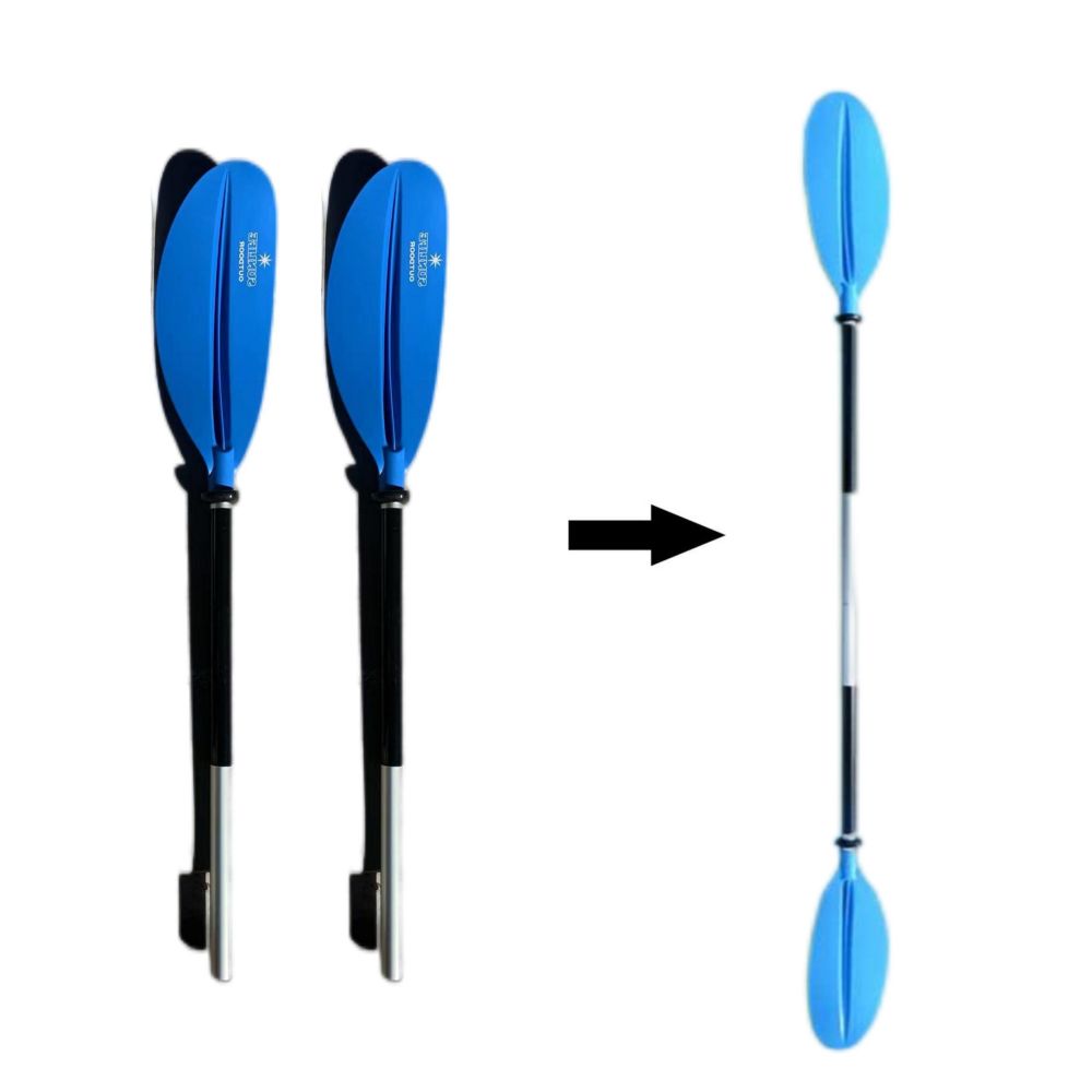 Adjustable Paddles For Kayak SUP Board Watersport V213-KP01-A-BLU1PC