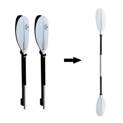 Adjustable Paddles For Kayak SUP Board Watersport V213-KP01-A-WHT1PC