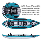 SUP Paddle Board Seats for Kayaking Canoeing Rafting Fishing V213-KS01-A-BLKGRY1PC