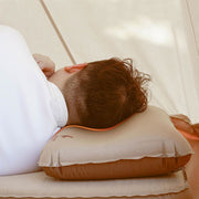 Self Inflating Camping Pillow with Ergonomic 3D Support - Gold V213-PILLOW-A-GOLD