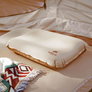 Self Inflating Camping Pillow with Ergonomic 3D Support - Gold V213-PILLOW-A-GOLD
