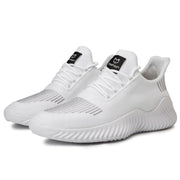 Men's Sneakers Outdoor Road Shoes Breathable Lightweight Non-slip ( White Size US11.5=US47 ) V213-SN556-A-WHT47