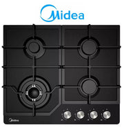 Gas Glass Cooktop 60cm Black V214-MCG601GBL