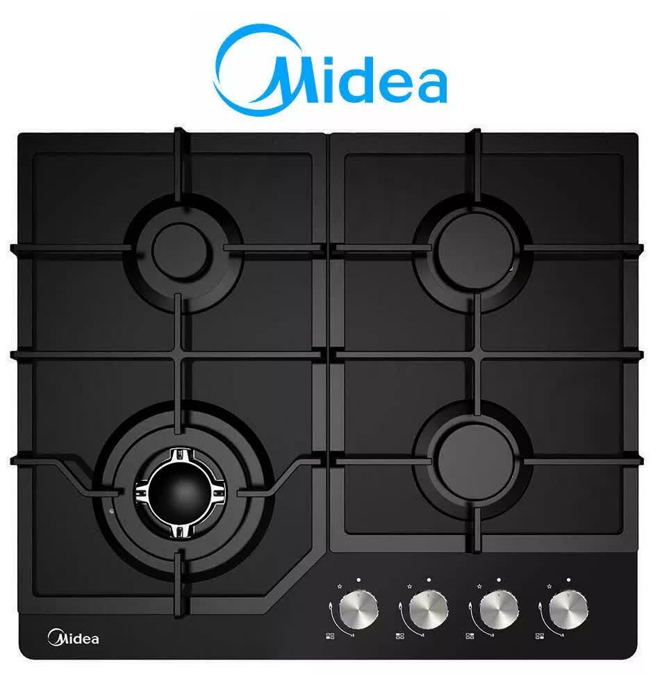 Gas Glass Cooktop 60cm Black V214-MCG601GBL