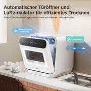 Midea 3rd Generation Bench Top Mini Dishwasher V214-MDWMINIPLUS