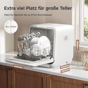 Midea 3rd Generation Bench Top Mini Dishwasher V214-MDWMINIPLUS