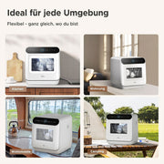 Midea 3rd Generation Bench Top Mini Dishwasher V214-MDWMINIPLUS