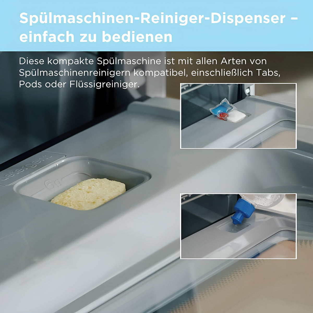 Midea 3rd Generation Bench Top Mini Dishwasher V214-MDWMINIPLUS