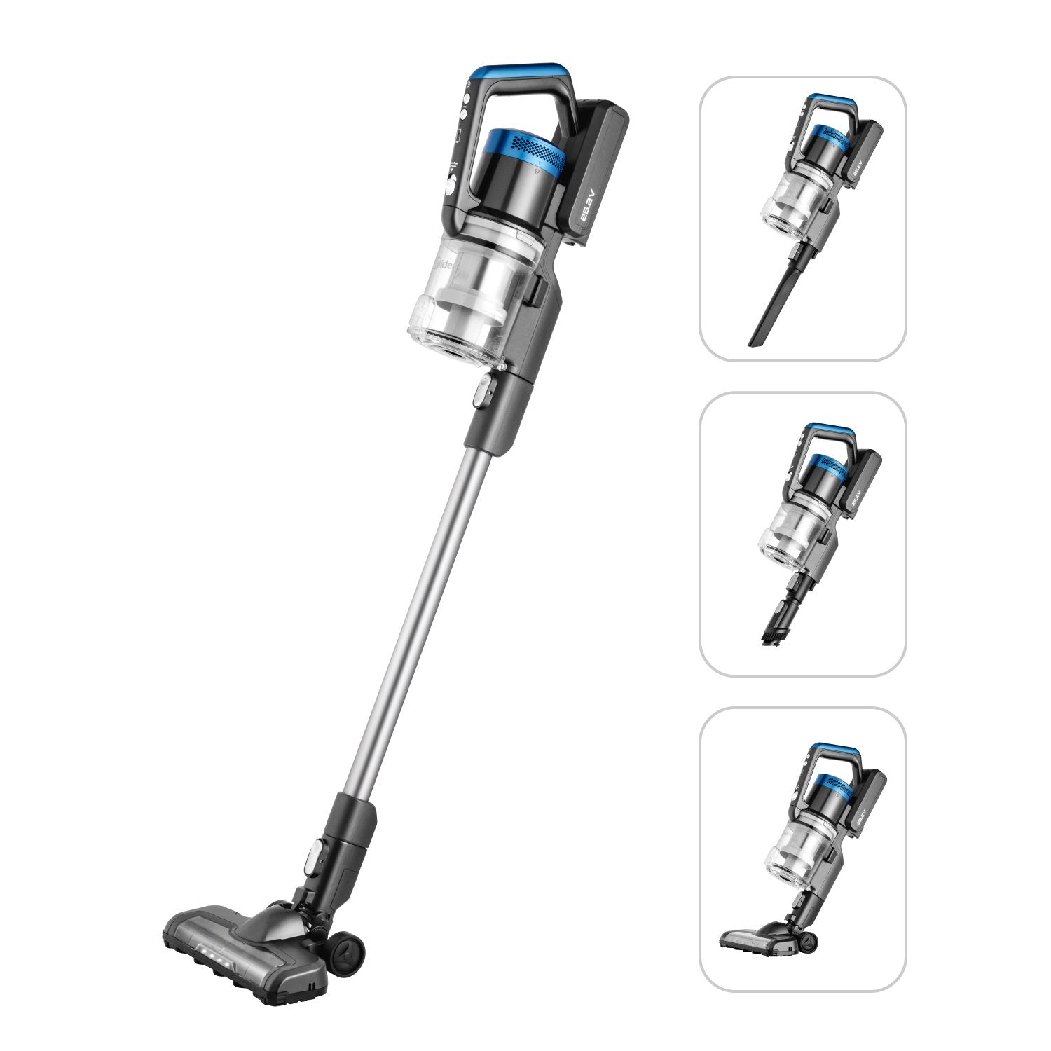 Midea P6 Cordless Stick Vacuum V214-MPO6AUBK