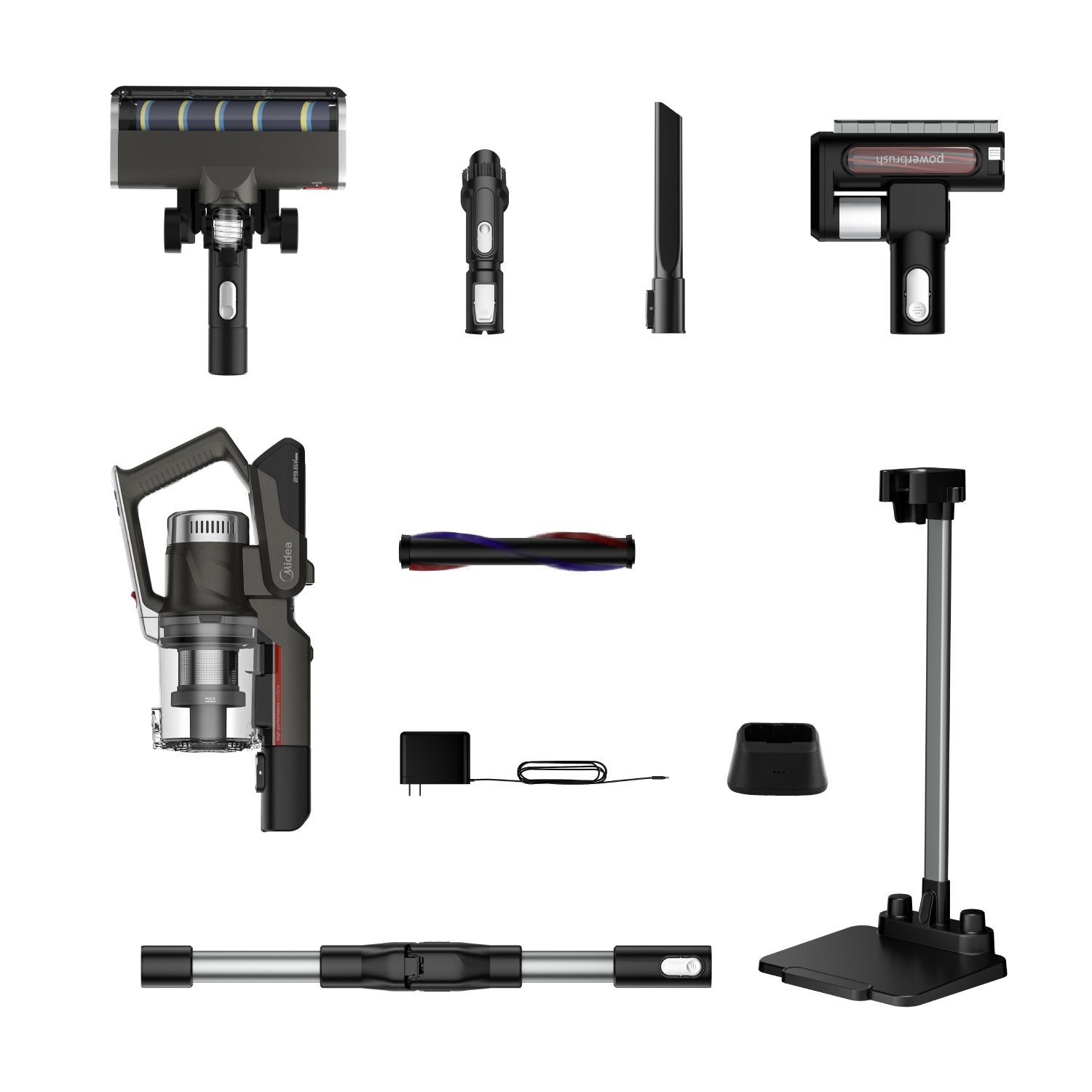 Midea P7 BLDC Stick Vacuum | Flexi Tube V214-MPO7AUBK
