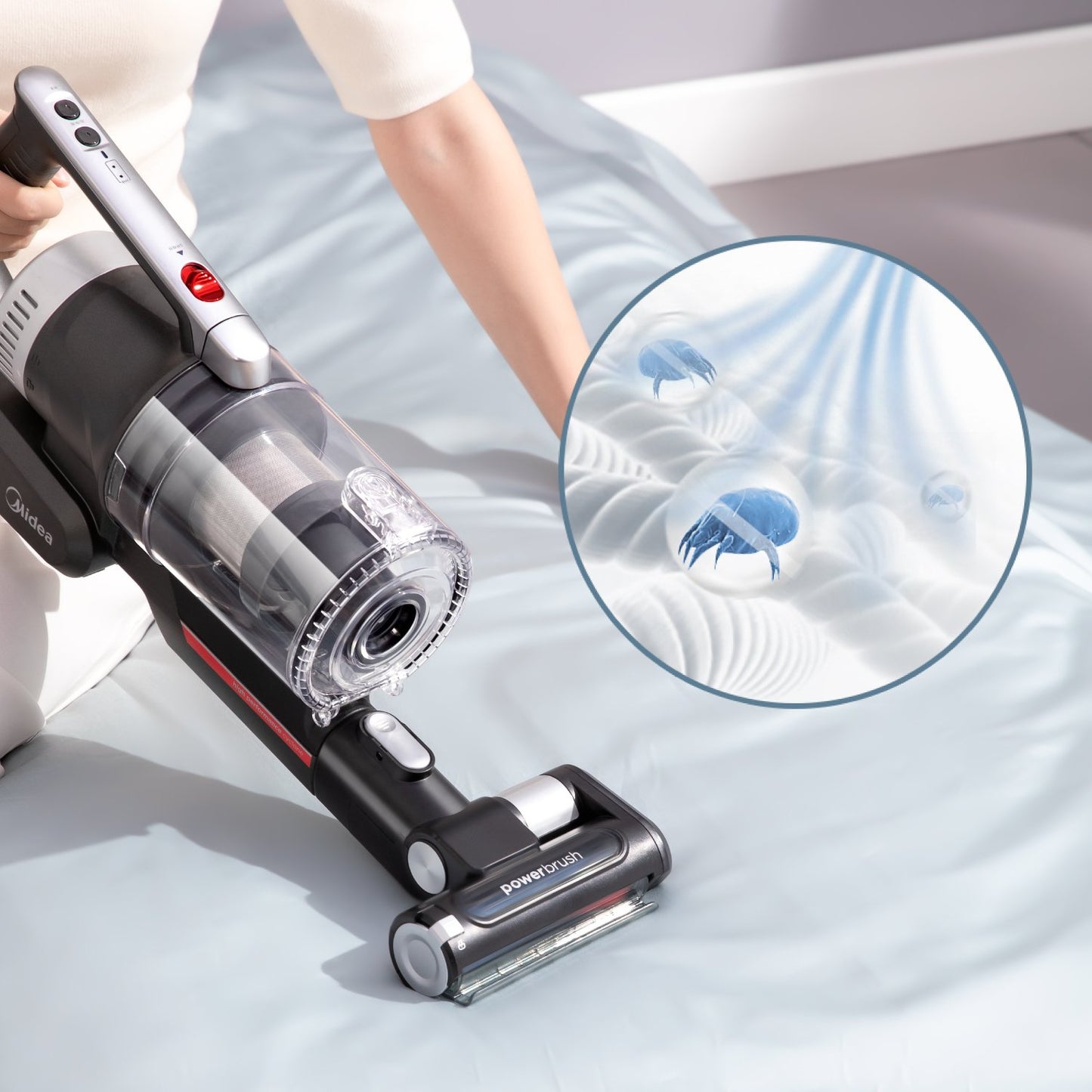 Midea P7 BLDC Stick Vacuum | Flexi Tube V214-MPO7AUBK